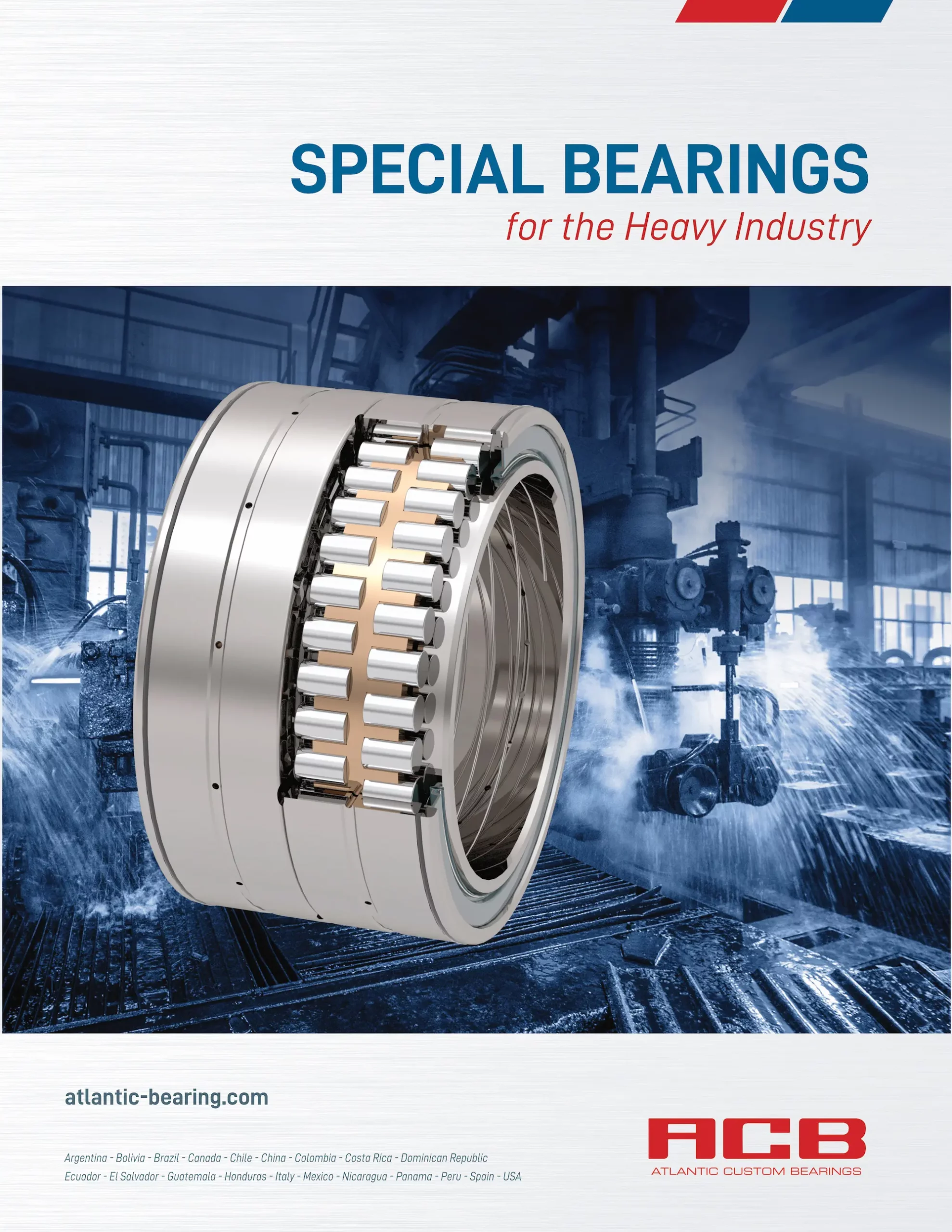 ACB Special Bearings for the heavy industry