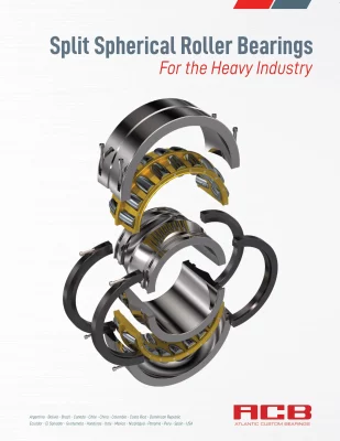 Split Spherical Roller Bearings For the Heavy Industry