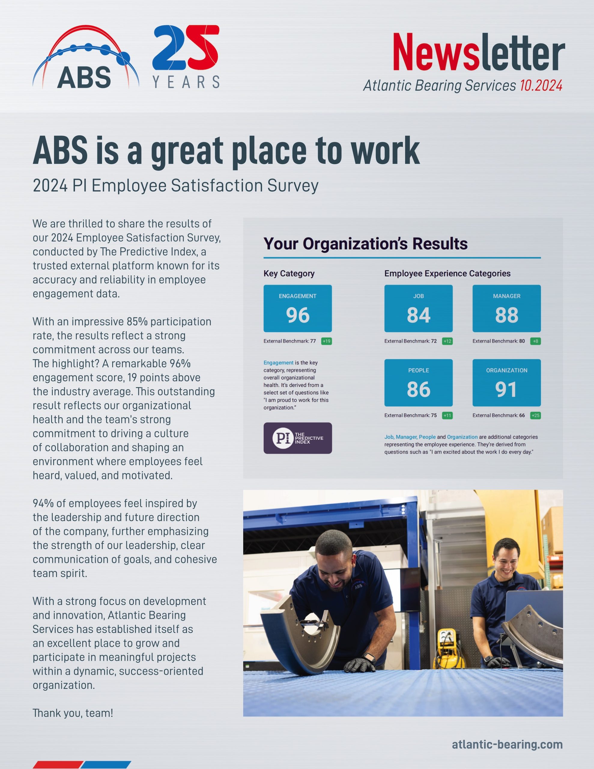 ABS 2024 PI Employee Satisfaction Survey