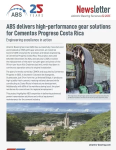 ABS Girth Gear solution for Cementos Progreso Costa Rica